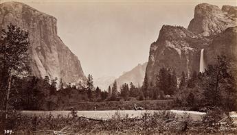 GEORGE FISKE (1835-1918) Views of Yosemite, a suite of 27 photographs. Circa 1884.